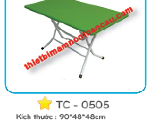 Bàn nhựa PP -Chân Tròn - MÃ SP : TC - 0505