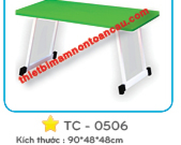 Bàn nhựa PP- Chân Vuông - MÃ SP : TC - 0506