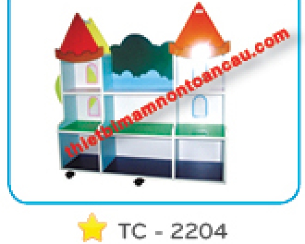 Kệ mầm non - MÃ SP : TC - 2204