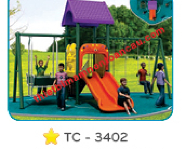 Cầu Trượt xích đu  - MÃ SP : TC-3402